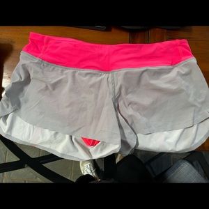Lululemon speed short size 8